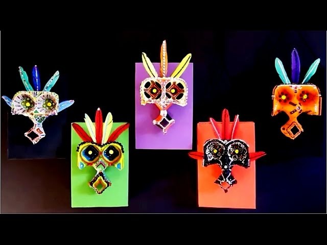 DIY Halloween Craft Ideas For Kids | Halloween Mask Decorations | Recycle Egg Carton