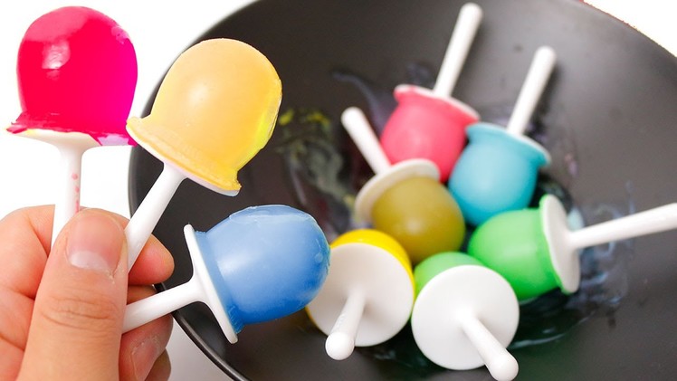 DIY How to make 'Rainbow ZOKU POP icecream' Learn Colors Car Toy