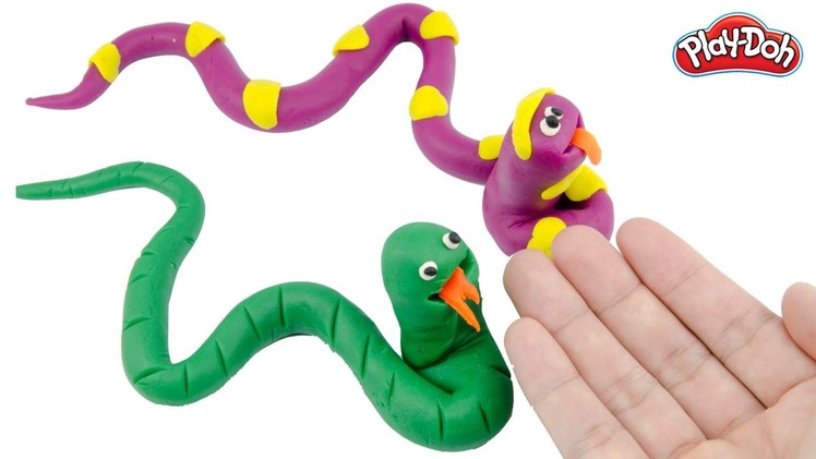 DIY How To Make Snakes For Kids With Play Doh Creative Ideas For Children