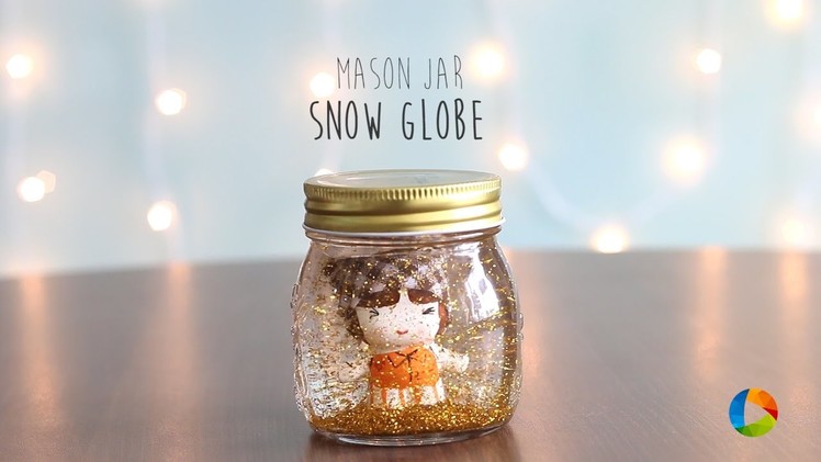 DIY : Mason Jar Snow Globe