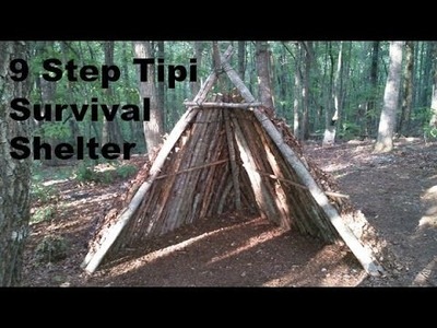 DIY- Tipi Survival Shelter