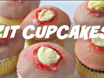 DIY Zit Popping Cupcakes - Halloweeny Treats - You Made What?!