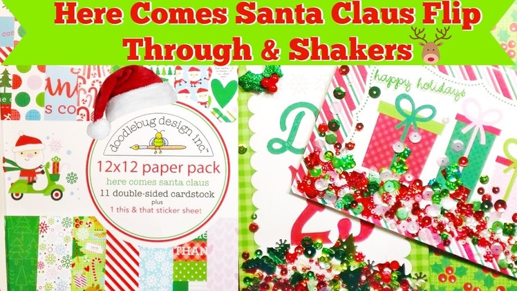 Doodlebug Christmas Paper Haul & Shakers!