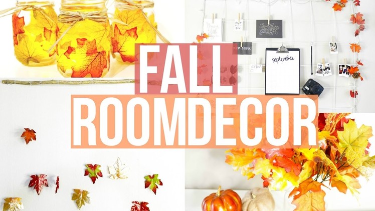 Easy DIY Fall Room Decor 2016 || Farina Aguinaldo