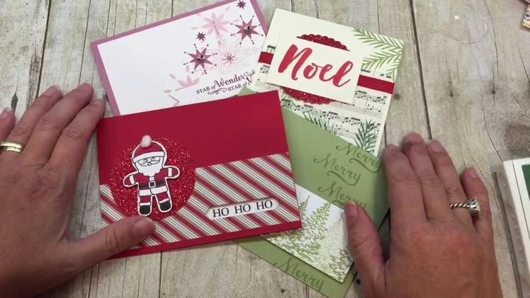Friday Quickie Techniques and Tips: Quick Christmas Cards