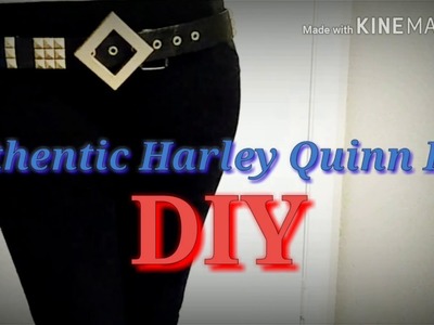 Harley Quinn Cosplay DIY - Belt