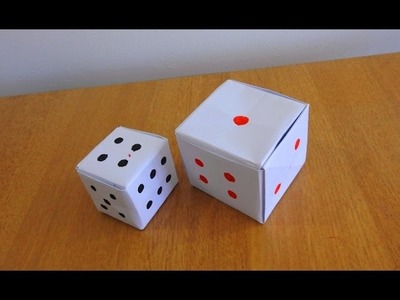 How to make a Paper Dice. (Step by Step Instrctions)