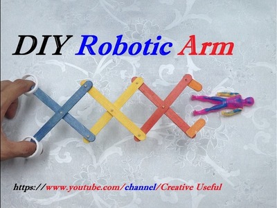 How to make a Robotic Arm - Easy and Simple