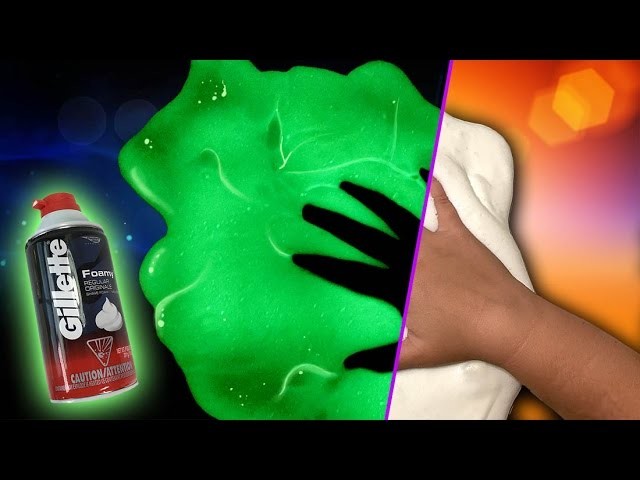 How to Make Fluffy Slime. Glow in the Dark. DIY Slime. No Blacklight Fluffy Slime Recipe