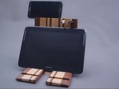 IPad stand Tablet holder. Woodworking ideas. DIY.