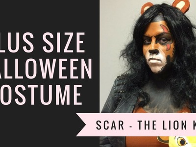 PLUS SIZE HALLOWEEN COSTUME DIY | SCAR FROM THE LION KING 2016