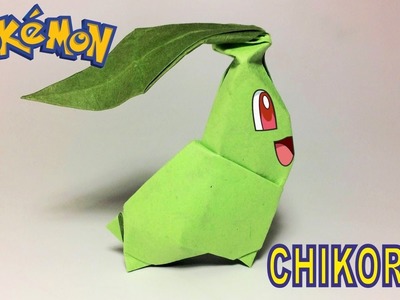 Pokemon Go: Origami Pokemon Chikorita by PaperPh2