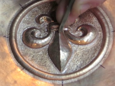 Tutorial Tuesday- Chasing and Repousse series #10: Sculpting and planishing relief part 2