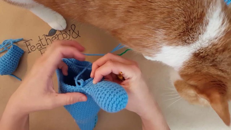 Attaching Limbs as you go - Crochet Tutorial