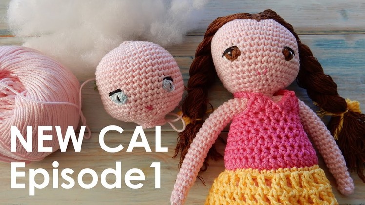 Crochet Amigurumi Doll CAL Ep1 - Head and Eyes