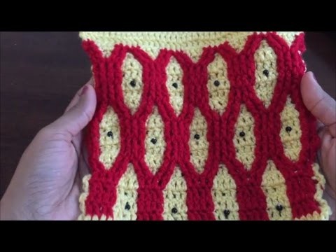 Crochet Pattern - Cable Wave Crochet Stitch