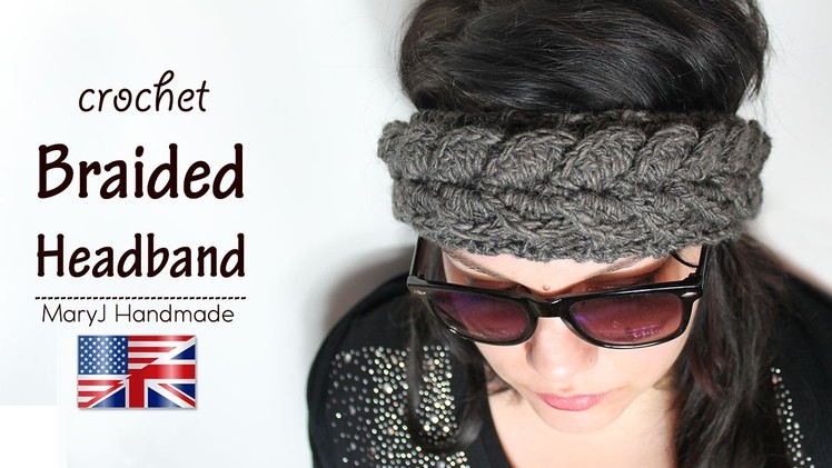 Crochet tutorial: braided headband