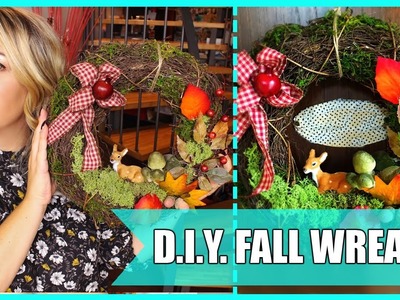D.I.Y. Fall Wreath - Ghirlanda Autunnale fai da te | Giugizu