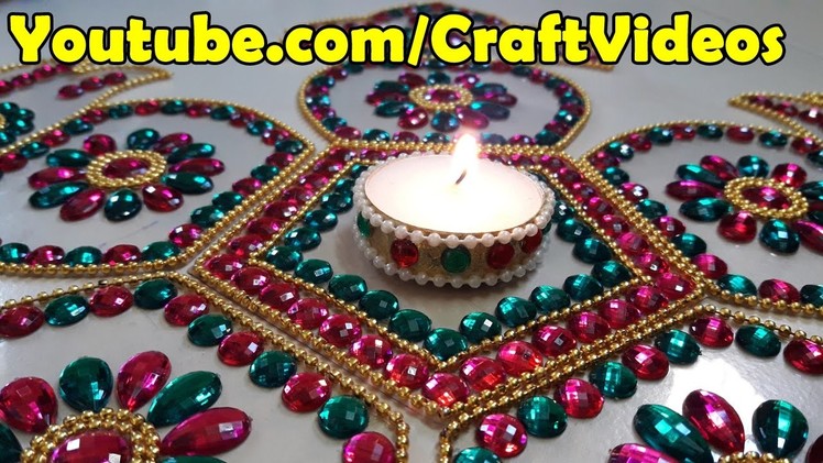 Diwali Decoration Ideas : How to Decorate Diwali Diyas | Christmas Decor