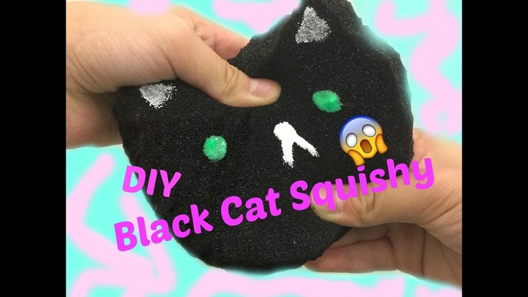 DIY Black Cat Squishy Tutorial