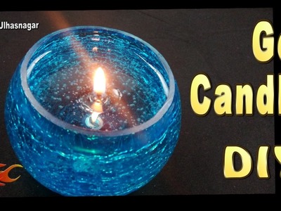 DIY Easy Gel Candles at home | How to make | JK Arts 1090