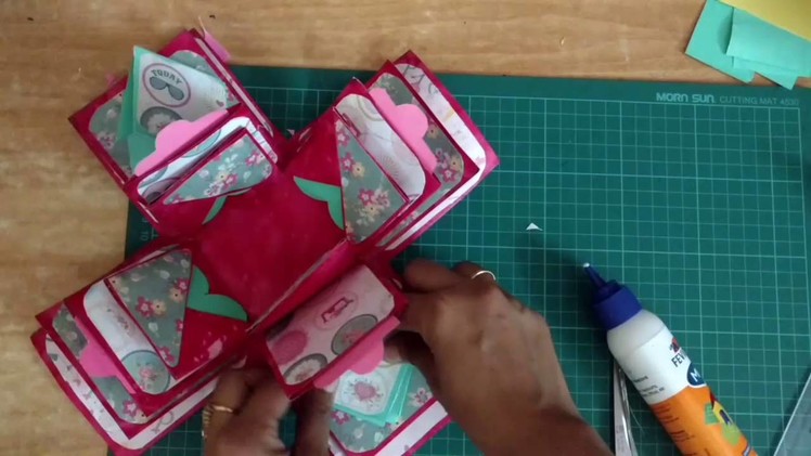 DIY Explosion Card Perfect Gift Making Idea | Full Tutorial | CraftLas