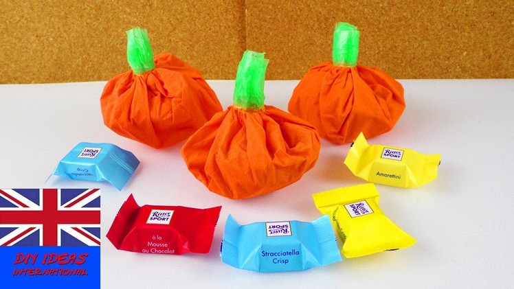 DIY Halloween Candy Bag | Make your Own Mini Pumpkin | Super Easy Part Idea | Fun