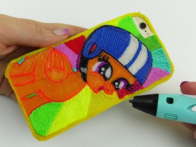 DIY iPhone Case with Scootaloo How to Draw 3D Pen! My Little Pony Coloring Video for Kids