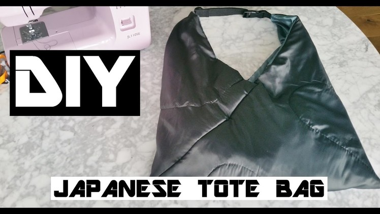 DIY japanese tote bag