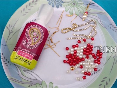 DIY Silk Thread Jhumkas, DIY Quilling Jhumka Earrings Tutorial | how to prepare earrings