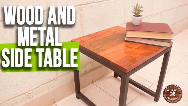 DIY Wood and Metal Table | Reclaimed wood coffee table | Interio Workshop
