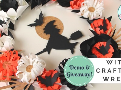 GIVEAWAY & DEMO!! Witch-Crafting Wreath Kit by Paper Source | How to Make A Wreath for Halloween