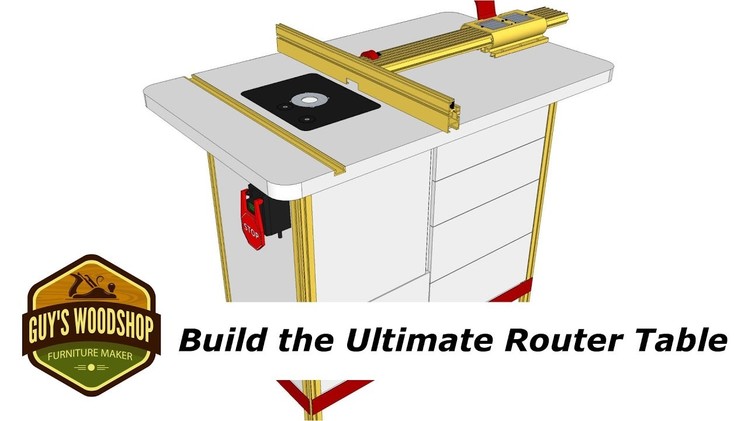 How To Build the Ultimate Router Table with Incra - Pt.1