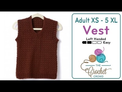 How to Crochet A Mens Vest