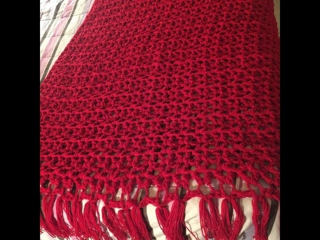 How To Crochet The 5 1.2 Hour Throw Tutorial