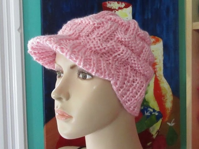 How to knit a hat for beginners in support of the fight against breast cancer