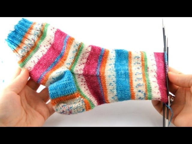 How to Knit Socks #6 Foot