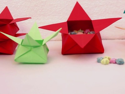 How To Make A Colourful Sweet Box for Diwali | DIY Diwali Sweet Box - Craft Basket