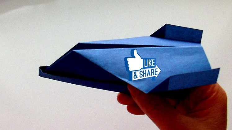 How to make a Paper Airplane  that FLY FAR