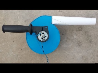 How to make a Powerful AIR BLOWER at Home