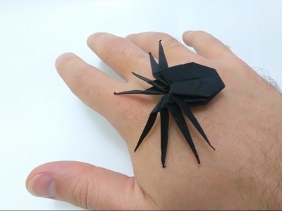 How to make: Creepy Origami Spider