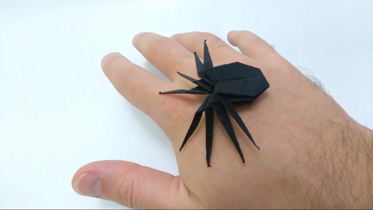 How to make: Creepy Origami Spider