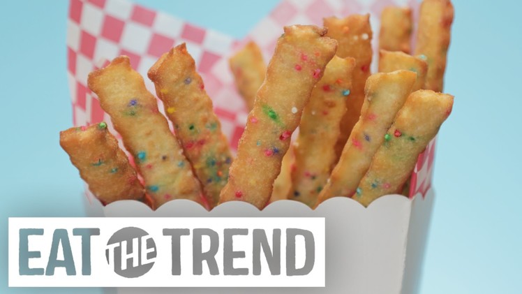 How to Make Deep Fried Cookie Fries | Eat the Trend