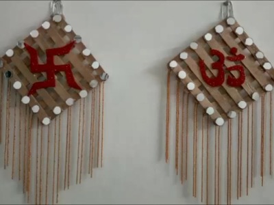 How to make OM and SATYA wall hanging !! DIWALI Special Home Decor!!!!