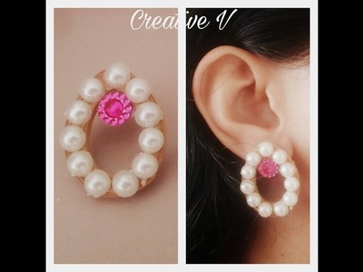 How to Make Quilling Stud Earrings.Design 8.Tutorial