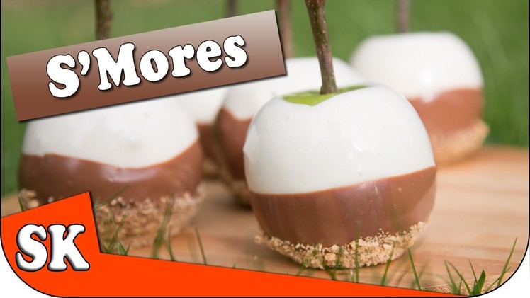 How to make S'mores Candy Apples - For Halloween