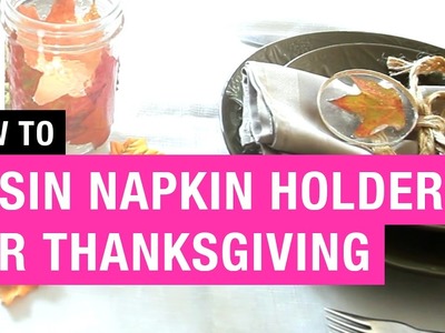 How To Resin Napkin Holders For Thanksgiving