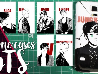 KPOP DIY: BTS Phonecases - Blood Sweat & Tears |K-freakEnglish|