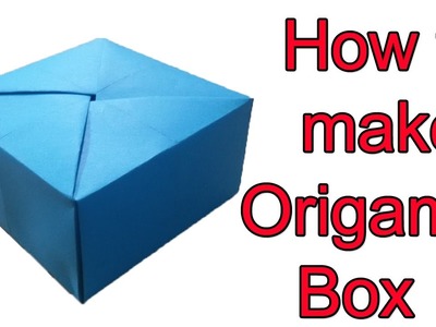 Simple box, how to fold a box, origami box instructions, box origami, paper box, easy origami box