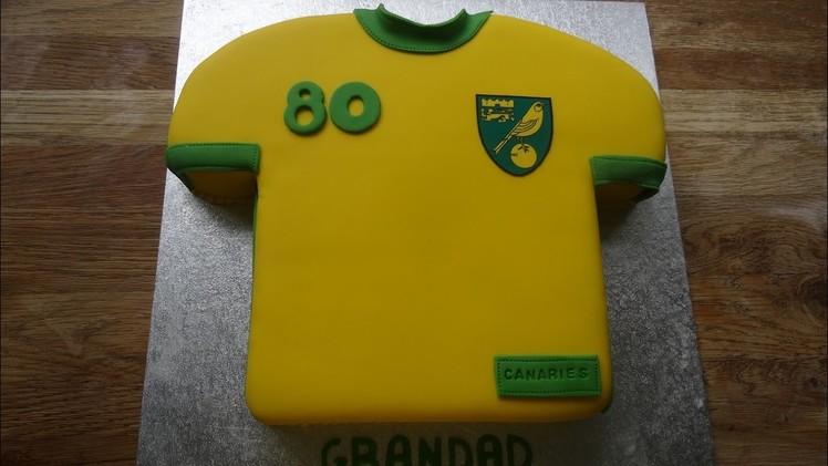 T-Shirt Cake (Football.Soccer) . . How to